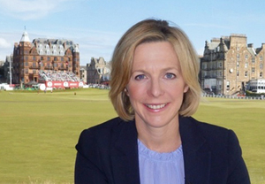 Hazel Irvine St Andrews golf