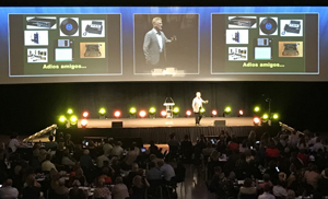 Sir John Jones on stage