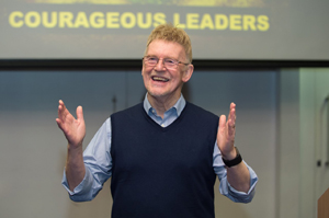Sir John Jones talks
